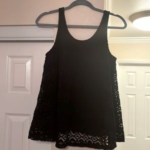 Black Anthropologie top